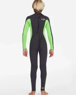 3/2mm Absolute - Fato de surf com fecho nas costas para Rapazes 8-16