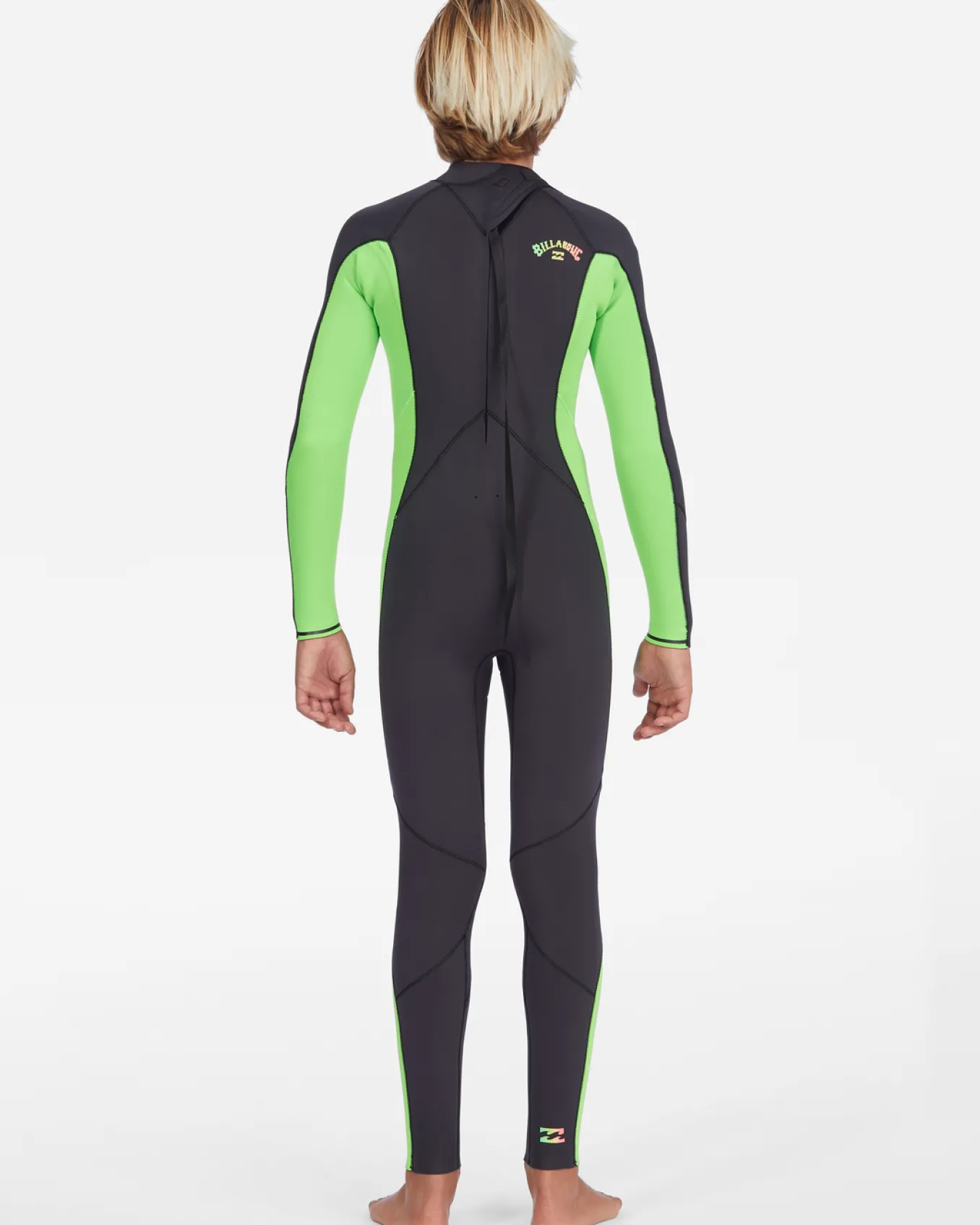 3/2mm Absolute - Fato de surf com fecho nas costas para Rapazes 8-16