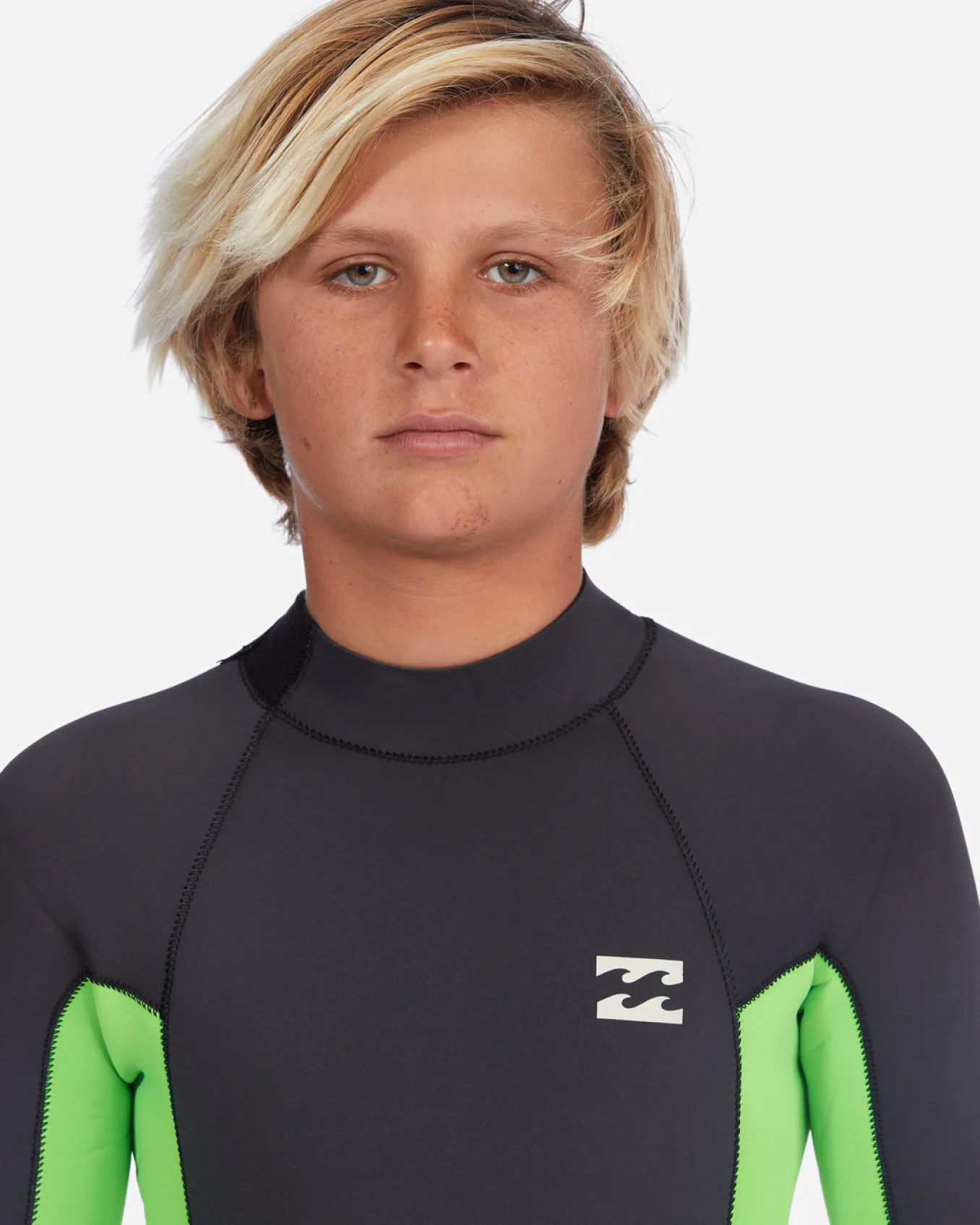 3/2mm Absolute - Fato de surf com fecho nas costas para Rapazes 8-16