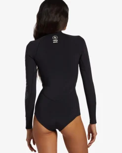 1mm Coral Gardeners - Fato de surf de calção e manga comprida para Mulher
