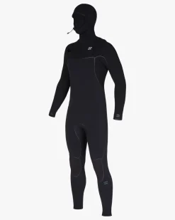 7/6mm Furnace - Fato de surf com fecho no peito e capuz para Homem