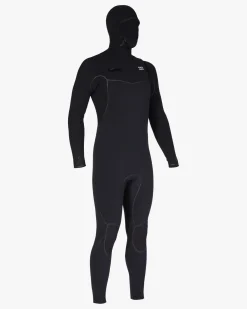 7/6mm Furnace - Fato de surf com fecho no peito e capuz para Homem