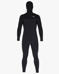 6/5mm Furnace - Fato de surf com fecho no peito e capuz para Homem