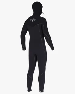 6/5mm Furnace - Fato de surf com fecho no peito e capuz para Homem