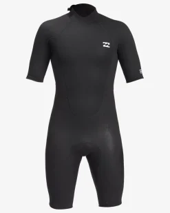 2/2mm Intruder - Body para surf de manga curta, com fecho nas costas para Homem