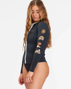 1mm Peeky Natural 2022 - Casaco para surf em neopreno para Mulher