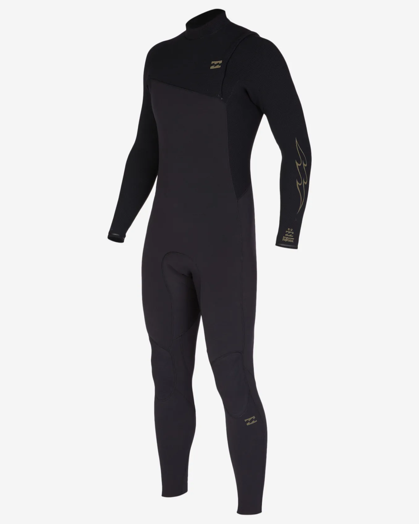 3/2mm Revolution Natural - Fato de surf sem fecho de correr para homem
