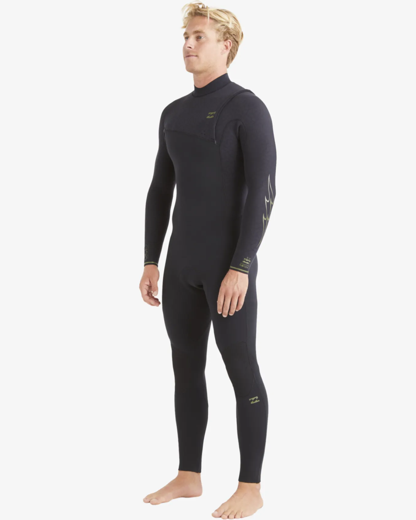 3/2mm Revolution Natural - Fato de surf com fecho no peito para Homem