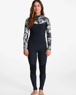 3/2mm Salty Dayz 2022 - Fato de surf com fecho no peito para Mulher