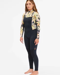 4/3mm Salty Dayz 2022 - Fato de surf com fecho no peito para Mulher