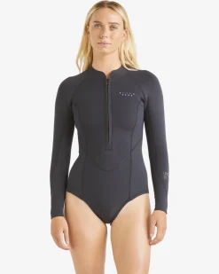 2/2mm Salty Dayz - Fato de surf de calção e manga comprida para Mulher