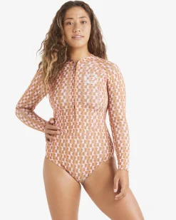 1mm Salty Dayz Light - Fato de surf de cal&ccedil;&atilde;o e manga comprida para Mulher