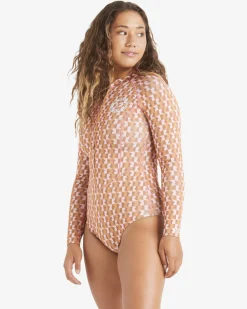 1mm Salty Dayz Light - Fato de surf de cal&ccedil;&atilde;o e manga comprida para Mulher