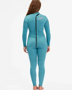 4/3mm Synergy 2022 - Fato de surf com fecho nas costas para Mulher