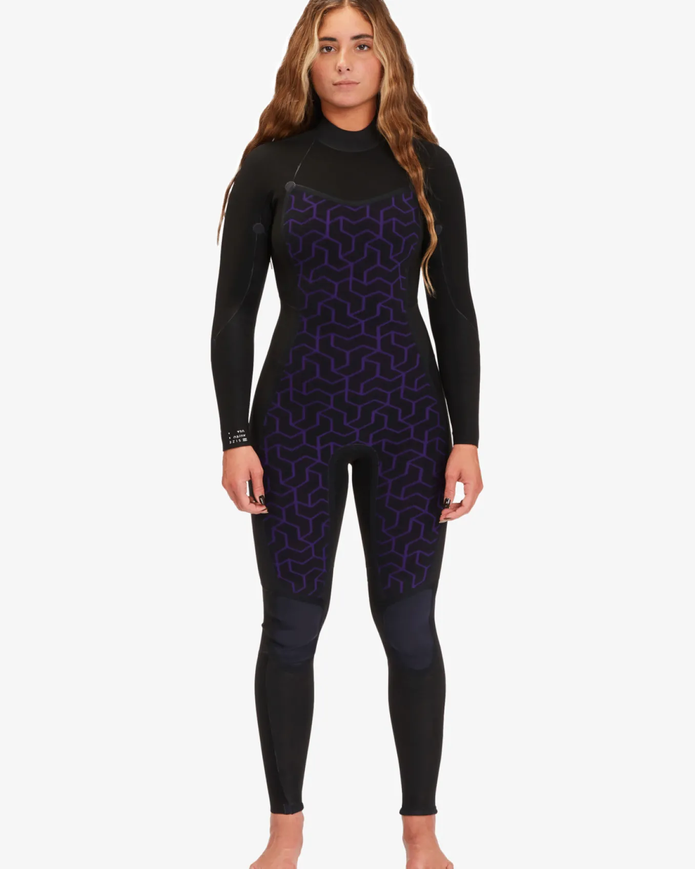 3/2mm Synergy 2022 - Fato de surf com fecho nas costas para Mulher