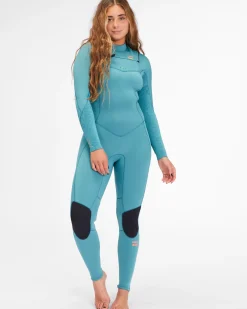 4/3mm Synergy 2022 - Fato de surf com fecho no peito para Mulher