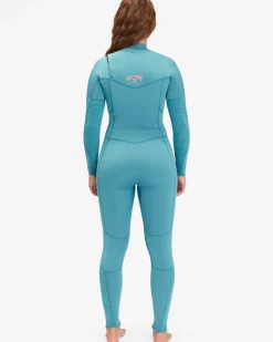 4/3mm Synergy 2022 - Fato de surf com fecho no peito para Mulher