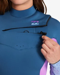 3/2mm Synergy 2022 - Fato de surf com fecho no peito para Mulher