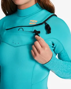 3/2mm Synergy 2022 - Fato de surf com fecho no peito para Mulher