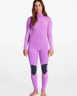 3/2mm Synergy 2022 - Fato de surf com fecho nas costas para Mulher