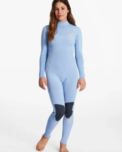 3/2mm Synergy 2022 - Fato de surf com fecho nas costas para Mulher