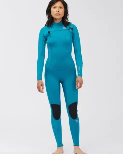 5/3mm Synergy - Fato de surf com fecho no peito para Mulher