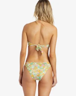 On The Bright Side Tropic - Cueca de biquíni com cintura descida para Mulher