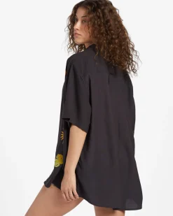 On Vacation - Camisa de manga curta para Mulher