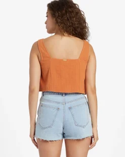 Open Skies - Top curto para Mulher