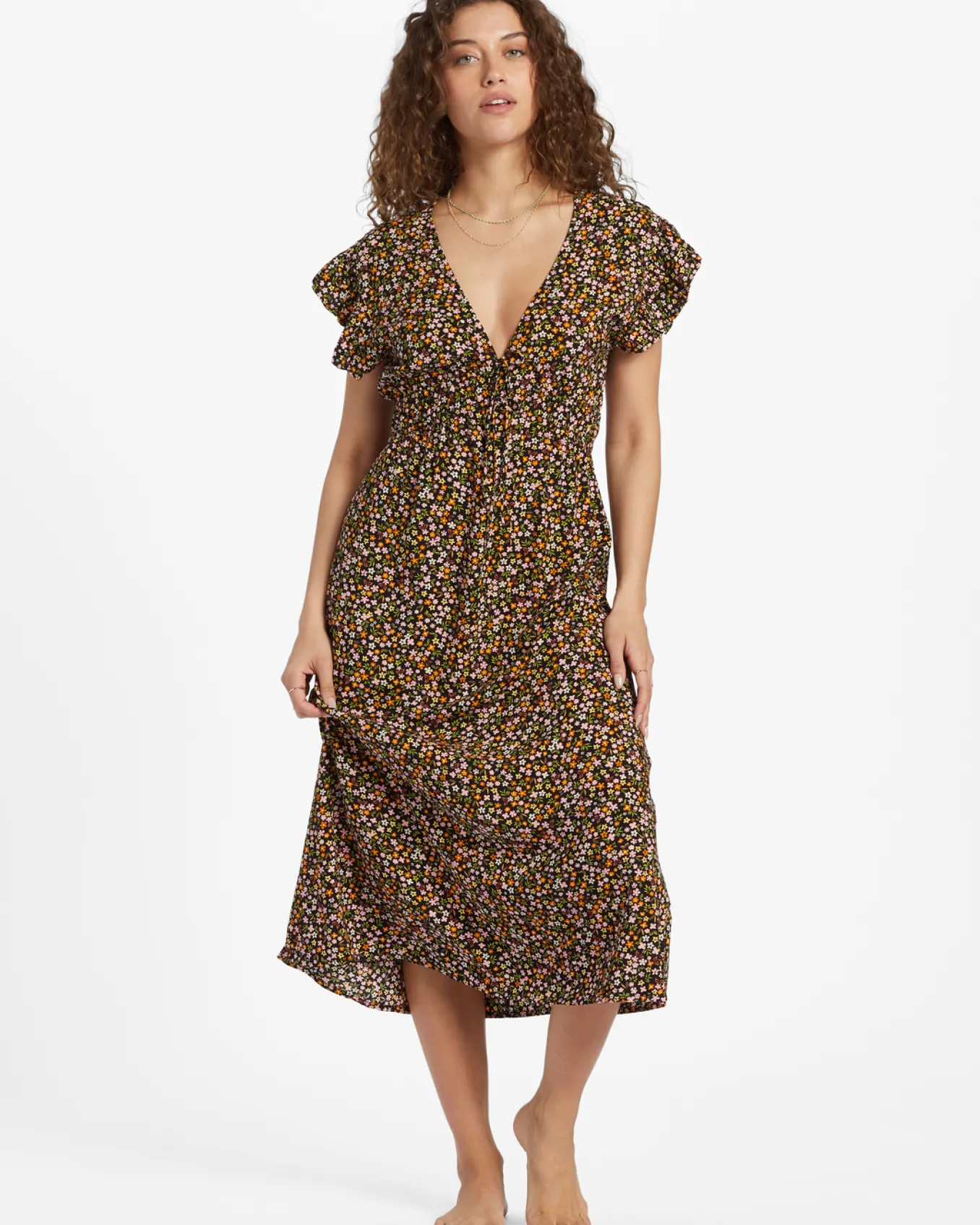 Picnic Date - Vestido midi para Mulher