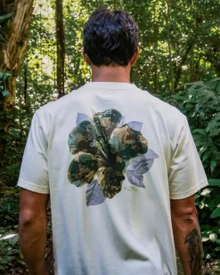 Pupukea Camo - T-shirt de gola redonda para Homem