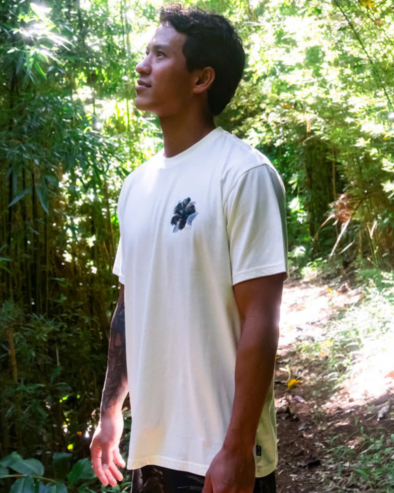 Pupukea Camo - T-shirt de gola redonda para Homem