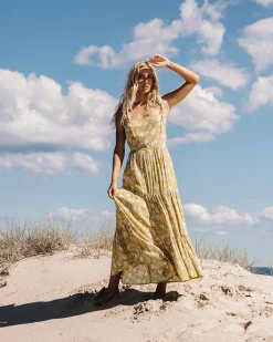 Riviera Romance - Vestido maxi para Mulher