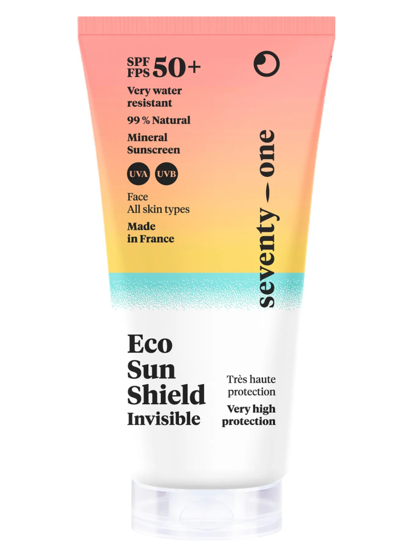 SeventyOne Percent - SPF50+ Eco Sun Invisible - Protetor solar (50 ml) para Unissexo