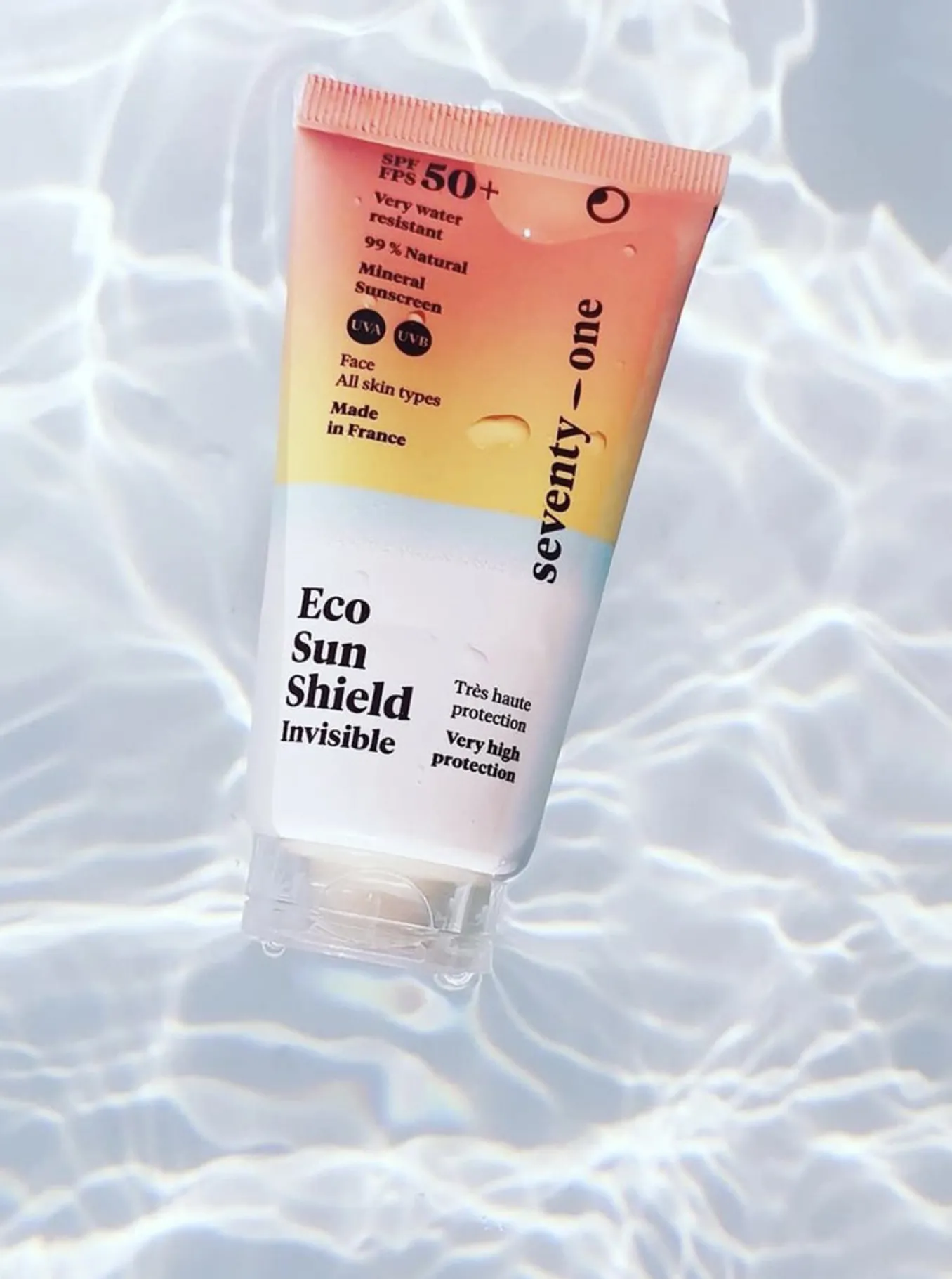 SeventyOne Percent - SPF50+ Eco Sun Invisible - Protetor solar (50 ml) para Unissexo