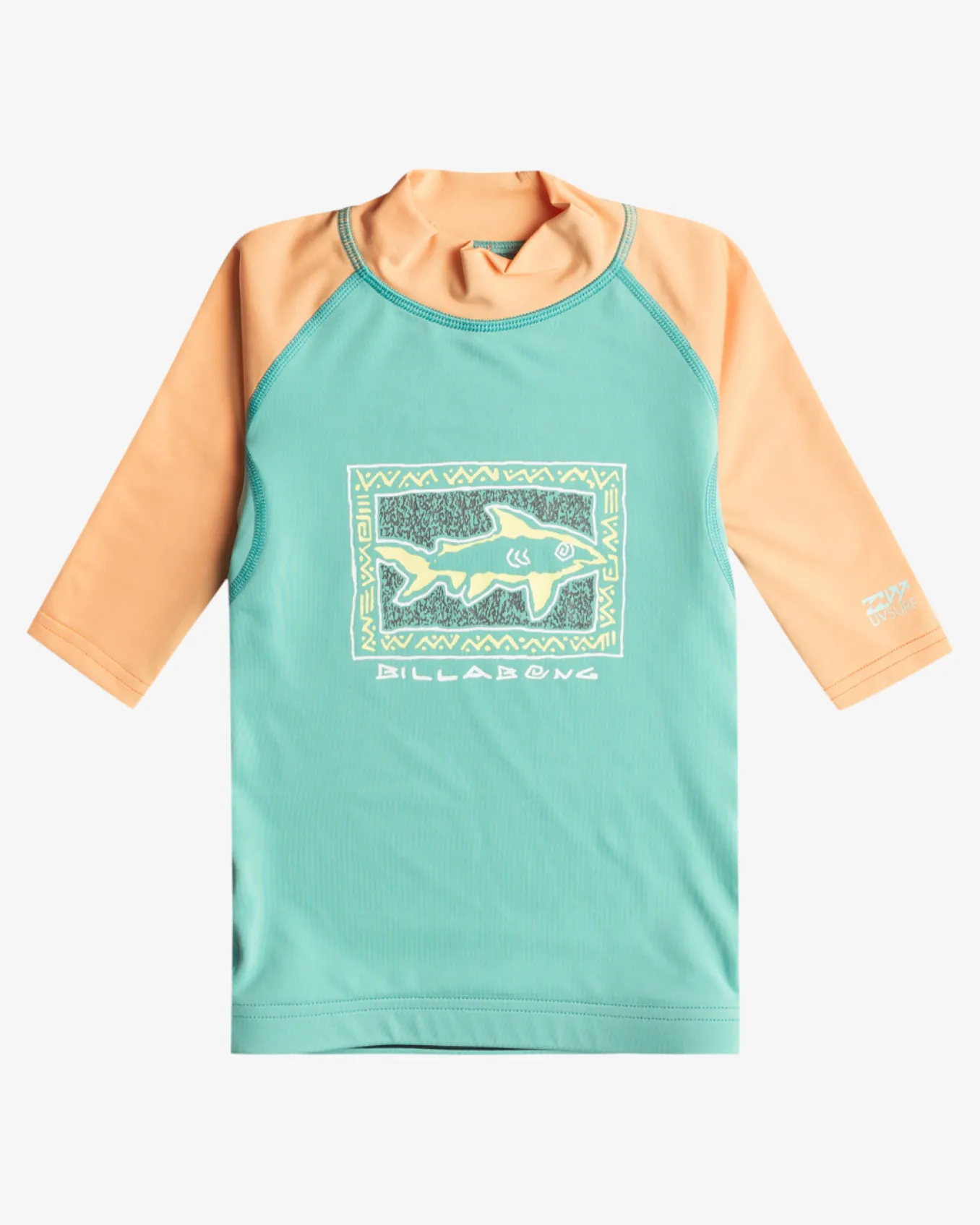 Sharky - T-shirt de surf de manga curta com UPF 50 para Bebés