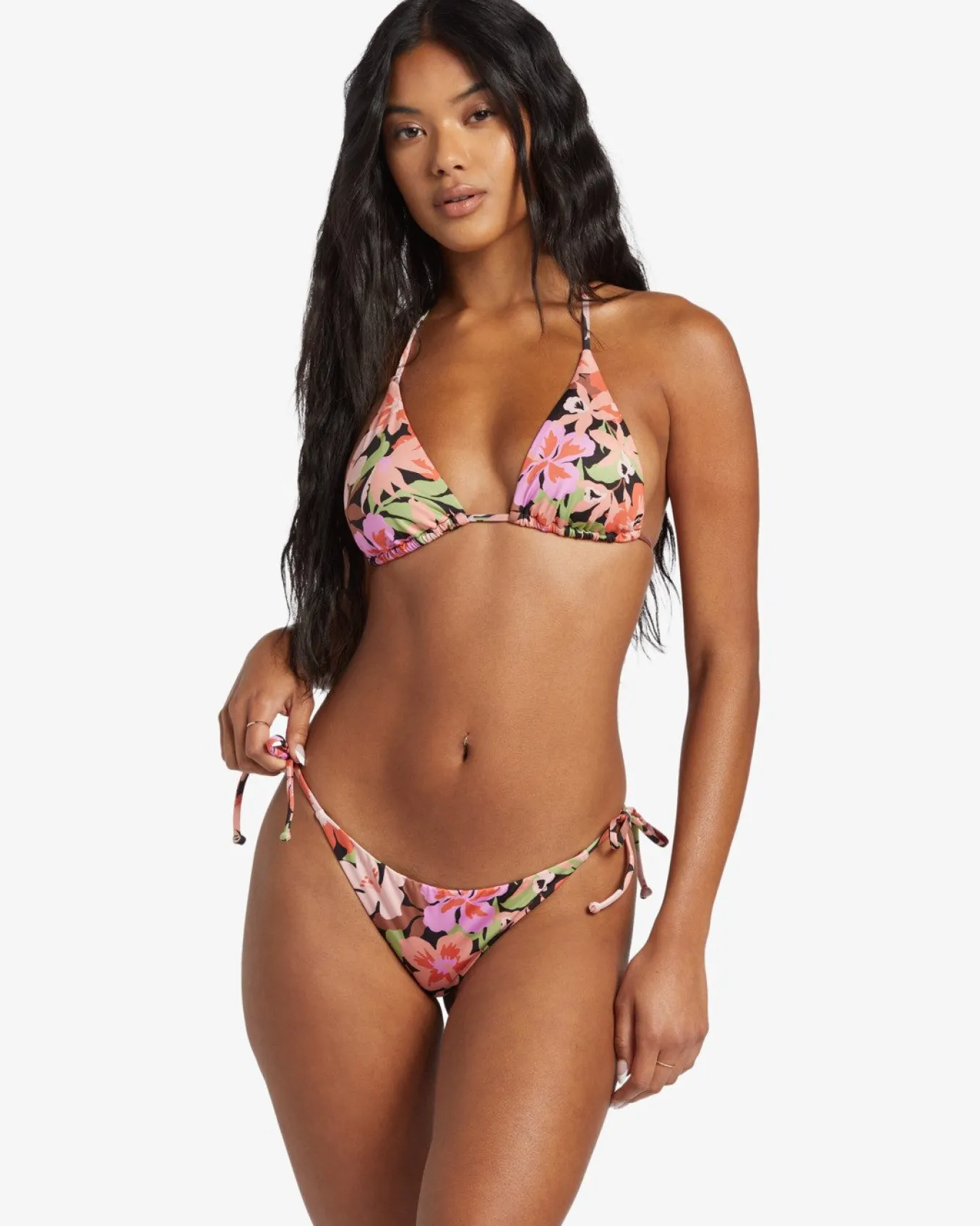 Sol Searcher Tie Side - Parte de baixo de biquíni mini para Mulher