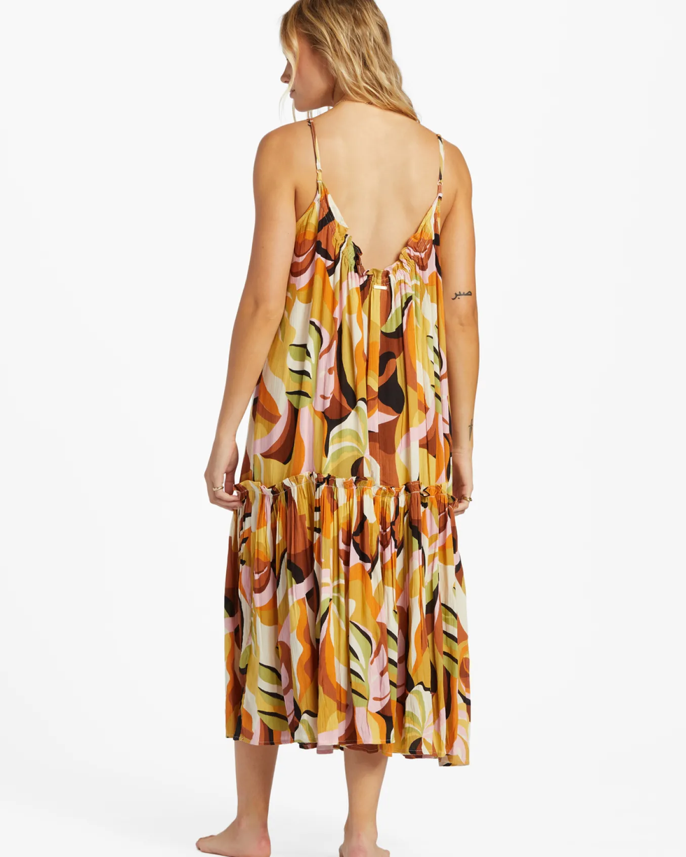 Sun Follower - Vestido midi de praia para Mulher