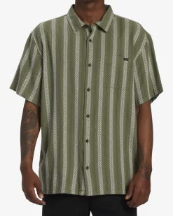 Sundays Jacquard - Camisa de manga curta para Homem