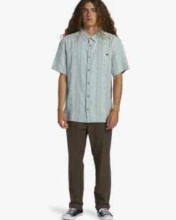 Sundays Jacquard - Camisa de manga curta para Homem