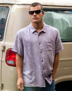 Sundays Jacquard - Camisa de manga curta para Homem
