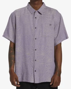Sundays Jacquard - Camisa de manga curta para Homem