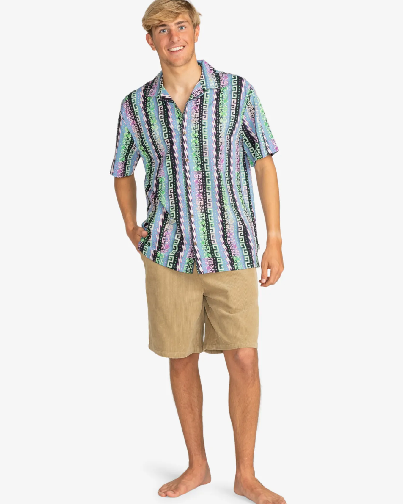 Sundays Vacay - Camisa de manga curta para Homem