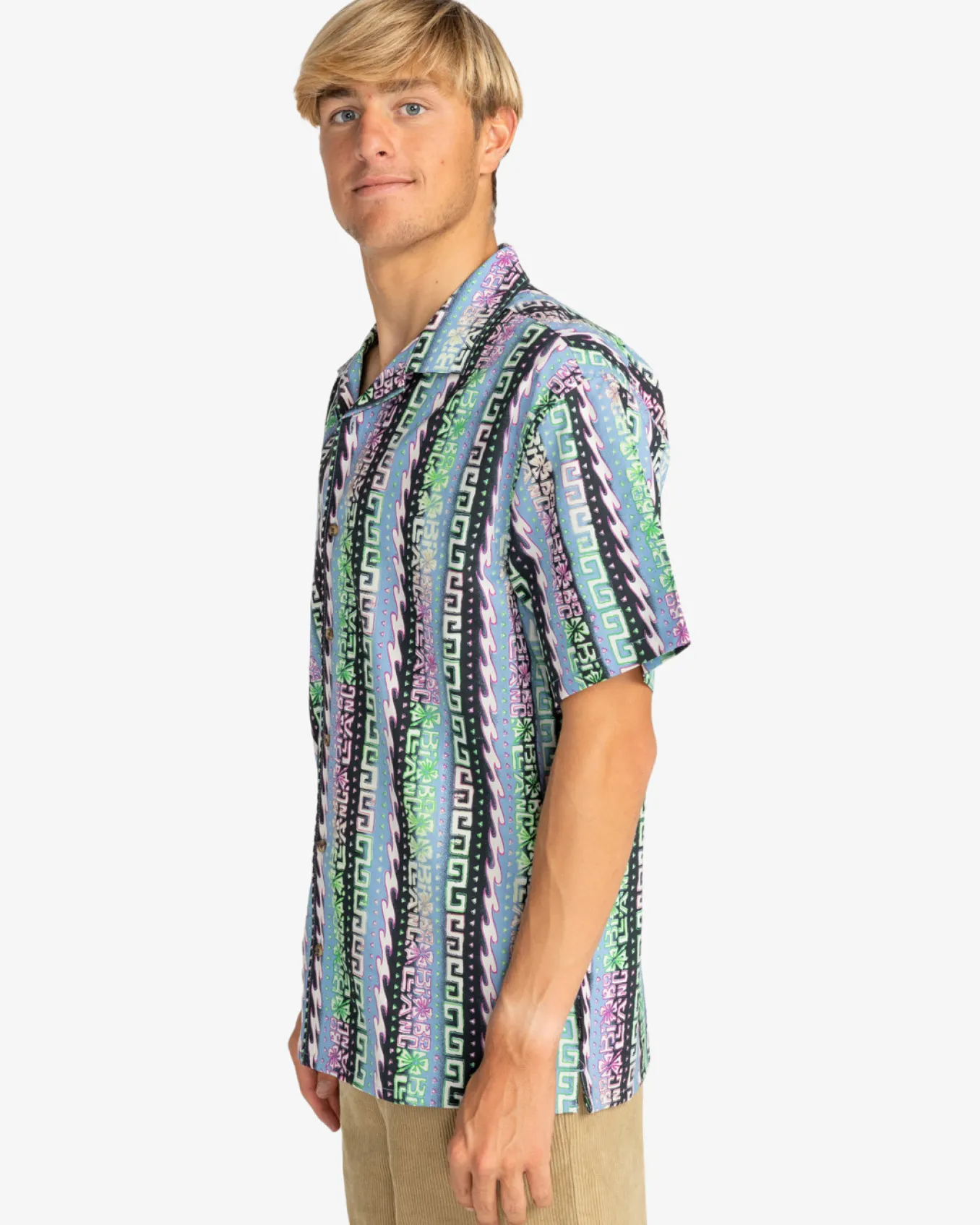 Sundays Vacay - Camisa de manga curta para Homem