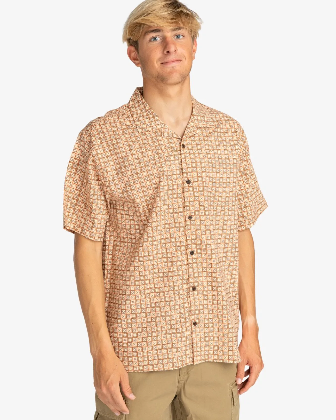 Sundays Vacay - Camisa de manga curta para Homem