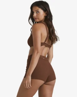 Sunrays Palma - Cueca de biqu&iacute;ni estilo cal&ccedil;&otilde;es curtos para Mulher