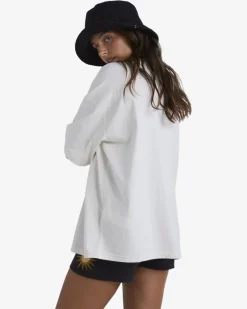 Sunset Beach - T-shirt oversized para Mulher
