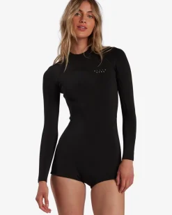 Surf Capsule Spring Fever - Fato de surf de calção e manga comprida para Mulher