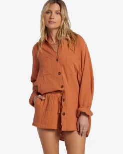 Swell - Camisa de manga comprida para Mulher