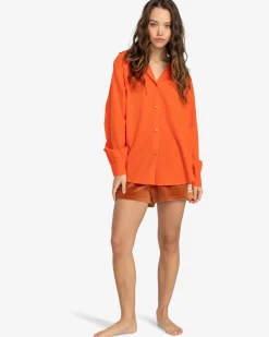 Swell - Vestido camiseiro de praia para Mulher
